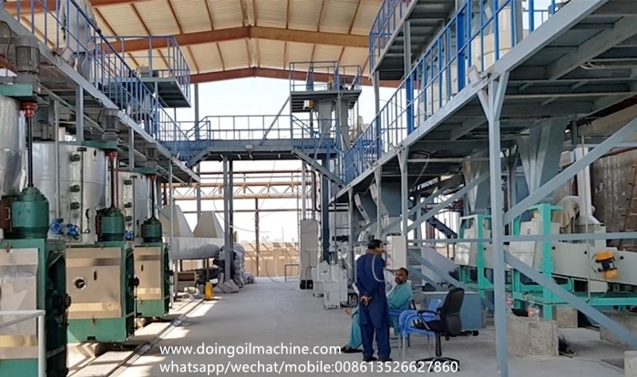 groundnut oil production machine