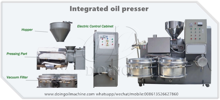 soybean oil press machine