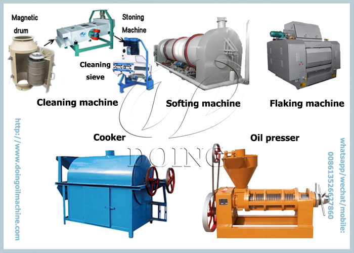 soybean oil press machine