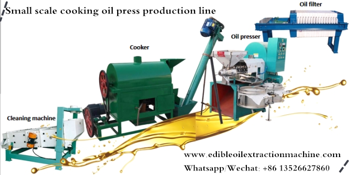 peanut oil processing machine