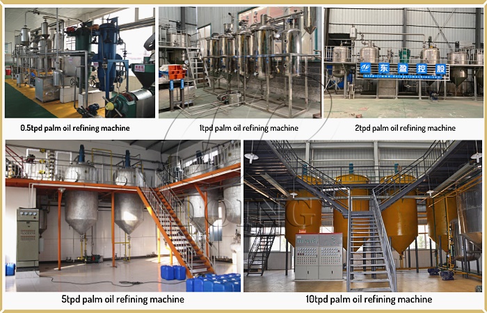 sunflower oil refining machine