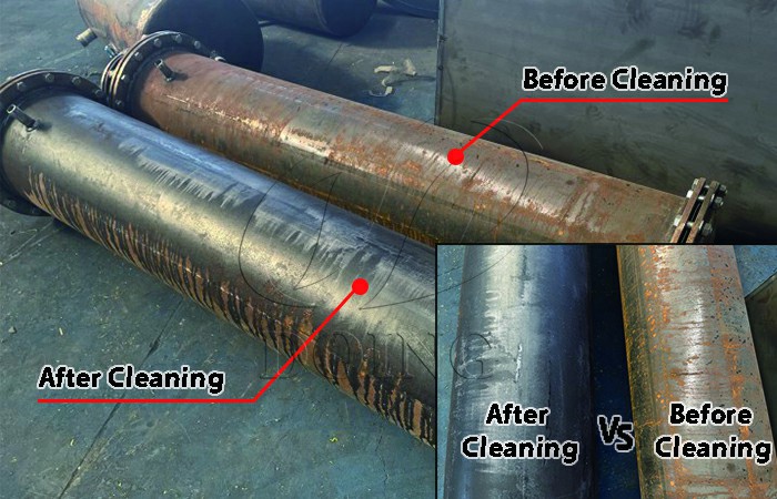 steel rust removal