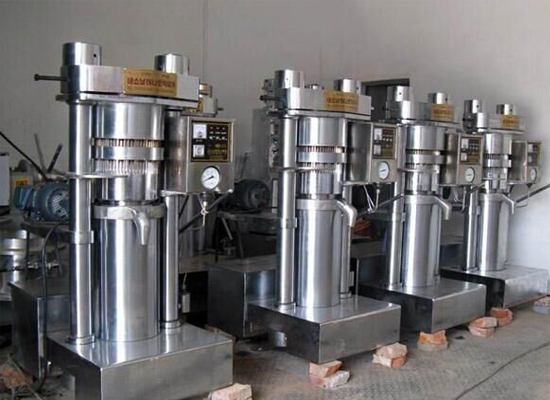 Hydraulic oil press