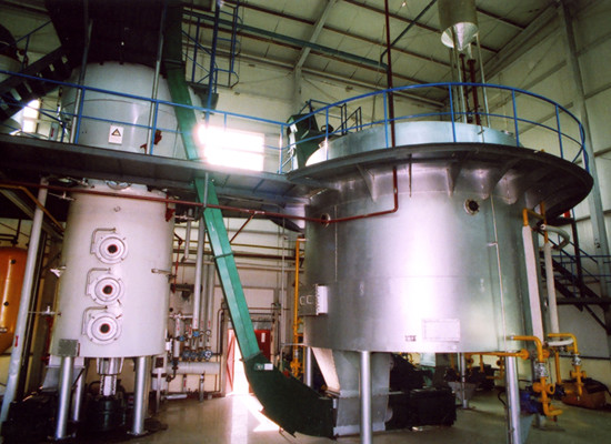 Process of soybean oil extraction