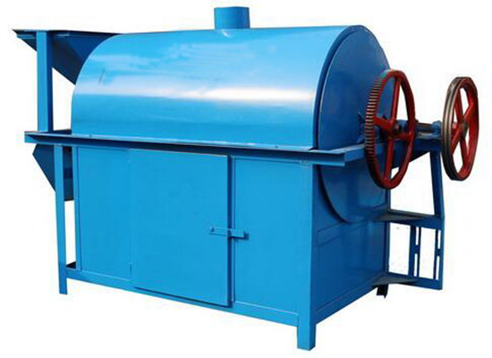 Oil seeds roasting machine