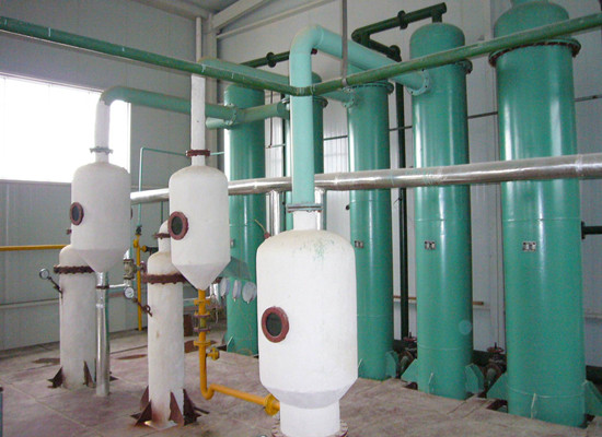 Sunflower oil refining machine technology