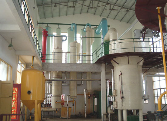 Edible soybean oil mill machinery  