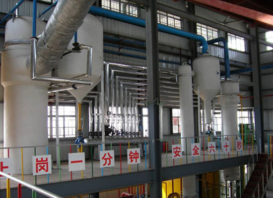 Soya bean oil solvent extraction plant