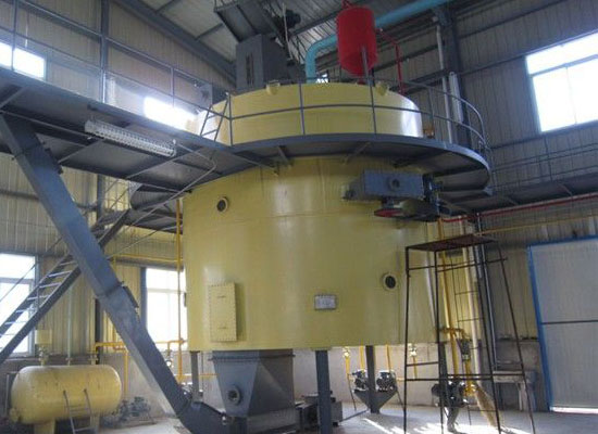 Soybean oil solvent extraction process machinery