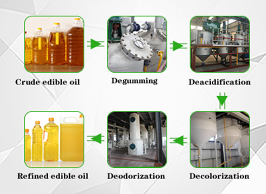 Sesame oil refinery plant 