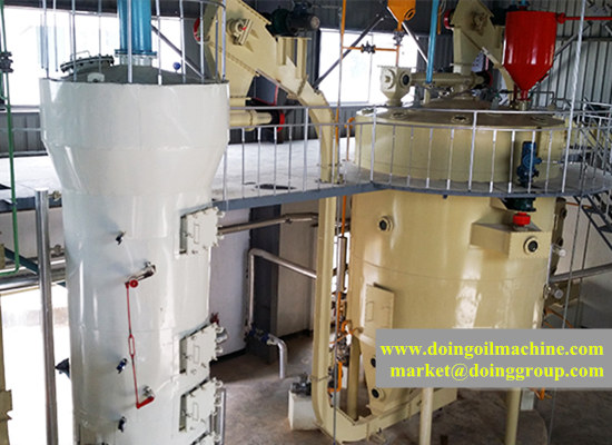 Solvent extraction plant machinery