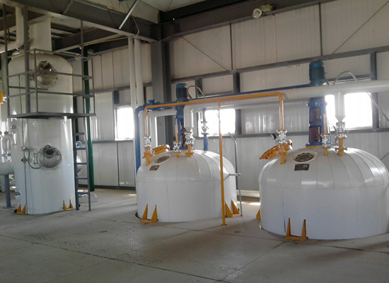 10-50tpd edible oil refinery plant 