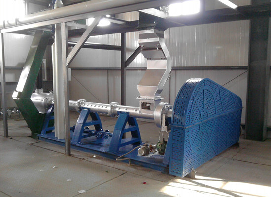 Rice bran expander extruder machine 