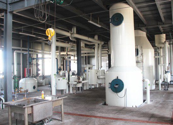 50tpd continuous soybean oil refining machine 