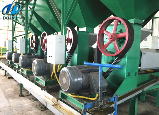 Small scale palm kernel oil processing plant
