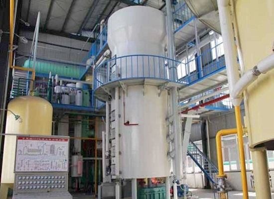 Rice bran oil solvent extraction machine