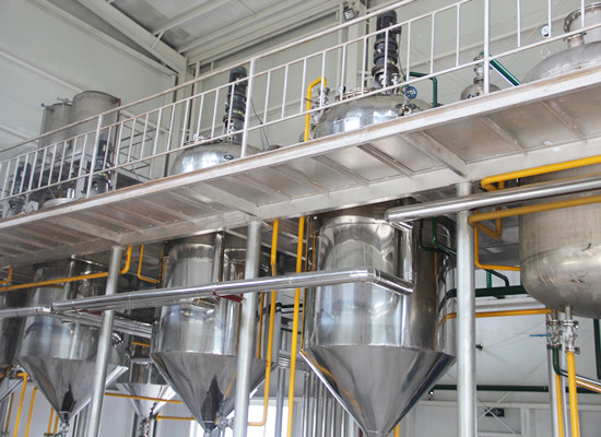 Batch type edible oil refinery machine