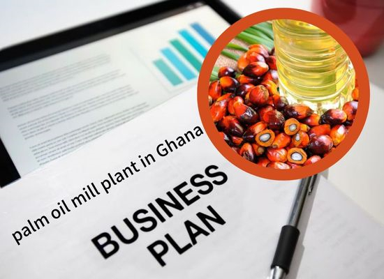 What factors to consider when setting up a palm oil mill plant in Ghana?