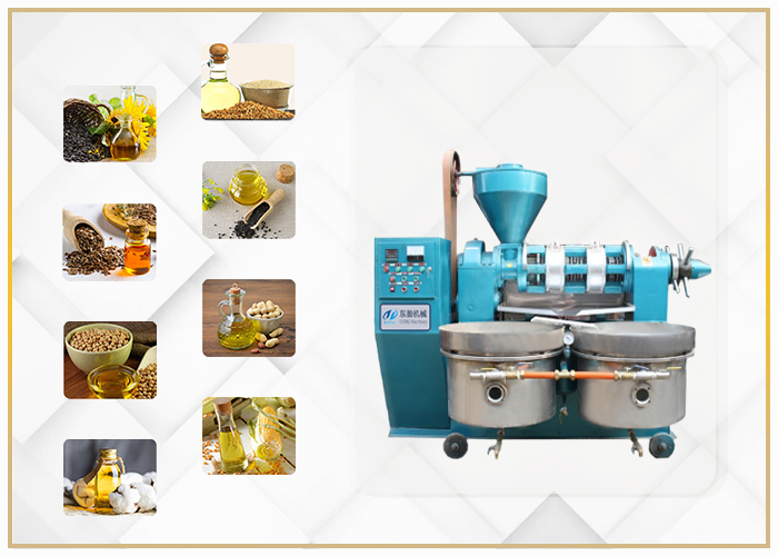 Vegetable oil making machine photo