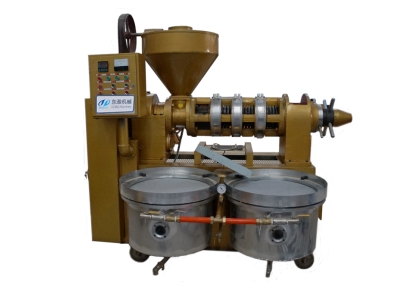 Vegetable oil making machine photo