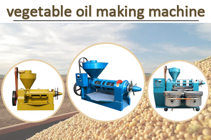 Vegetable oil making machine photo