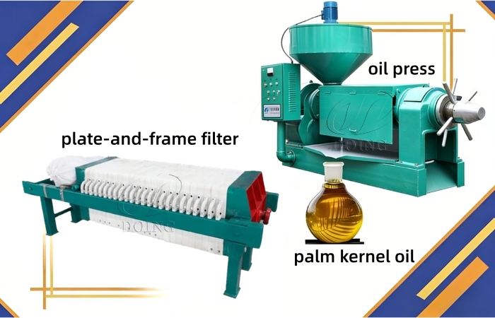 Palm kernel oil making equipment