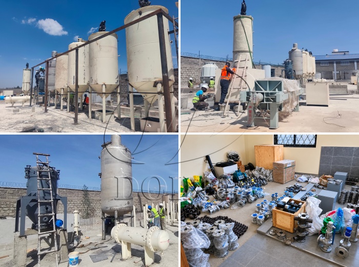 Kenya palm oil refining and fractionation plant