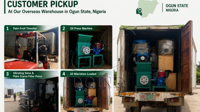 Nigeria palm oil production line
