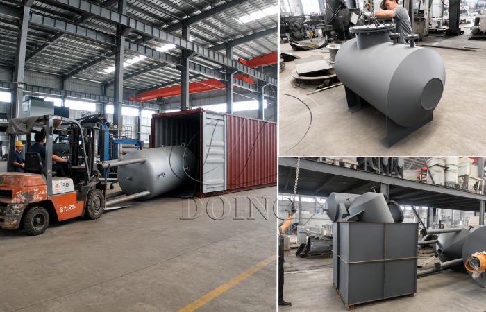 Shipment of 5TPD batch-type edible oil refinery machine
