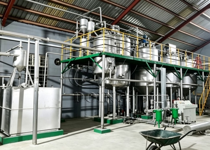 Palm kernel oil refinery machine in Nigeria