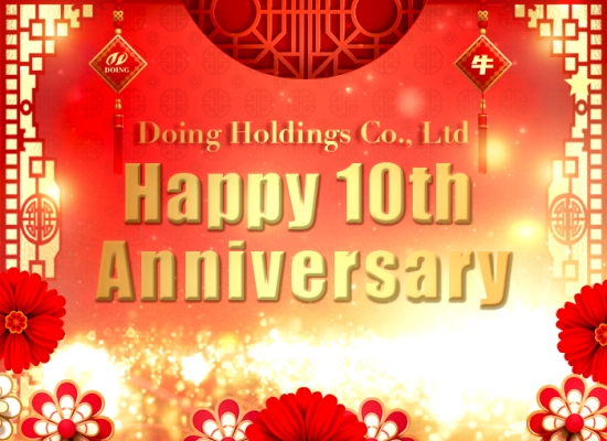 Happy Doing Company's Tenth Anniversary