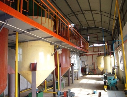 edible oil refinery and winterization plant