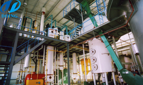 rice bran oil extraction plant