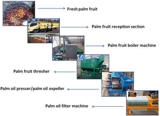 palm oil processing machine