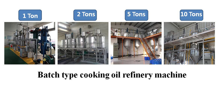 cooking oil refining machine