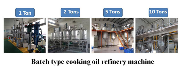 cooking oil refinery machine