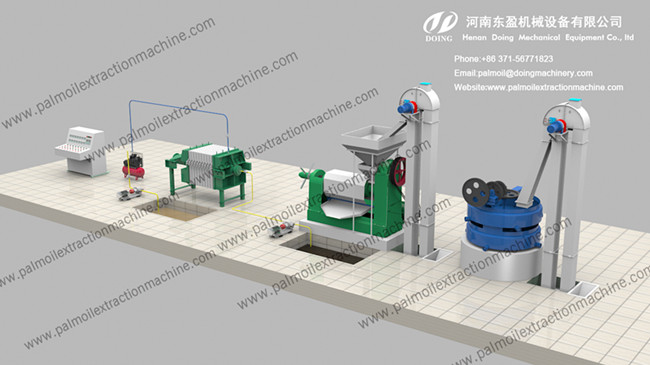 palm kernel oil production line