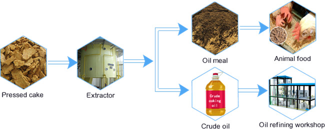 vegetable oil solvent extraction process