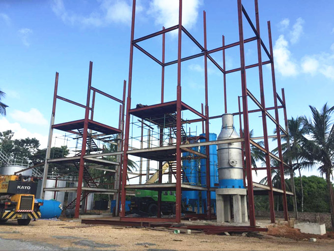 palm oil refining machine