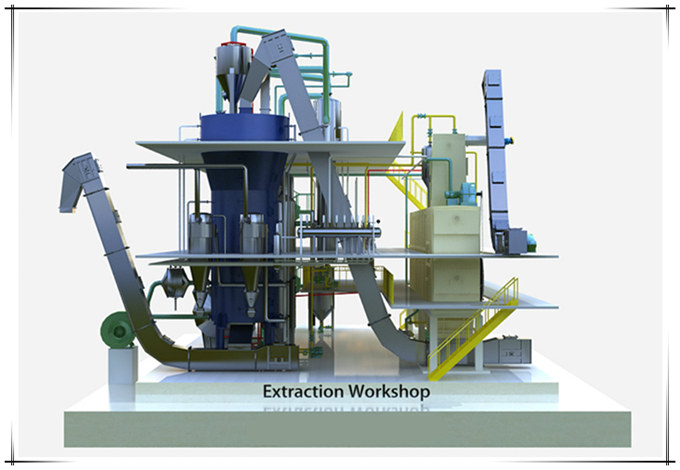 cooking oil solvent extraction machine 