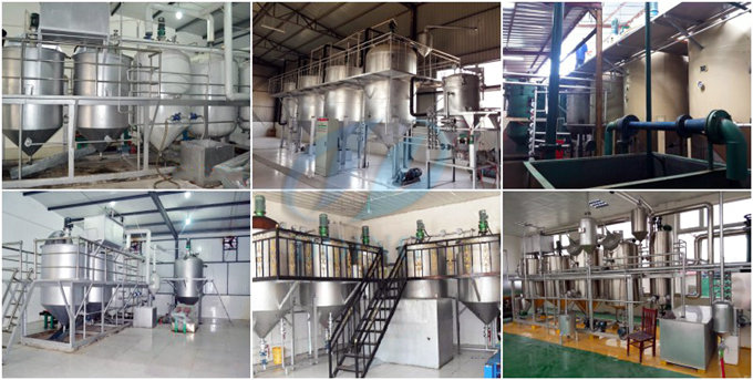 small scale edible oil refinery plant 