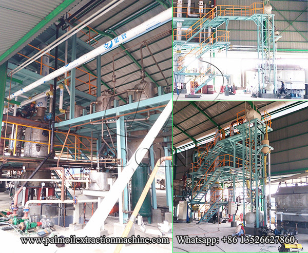 palm oil refining machine