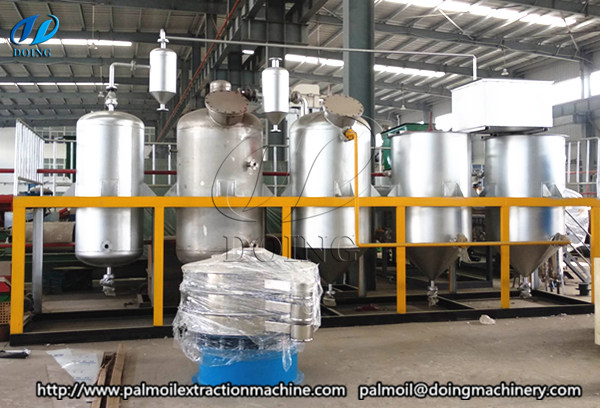 peanut oil refining machine 