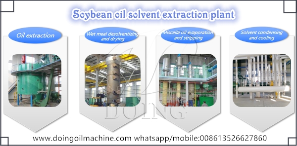 soybean oil solvent extraction machine