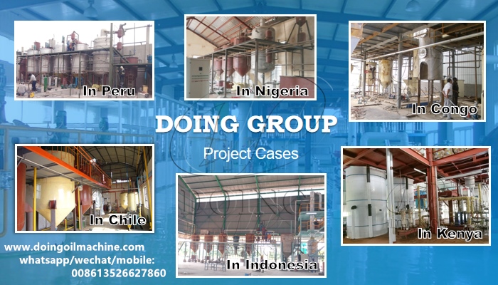 vegetable oil refinery project
