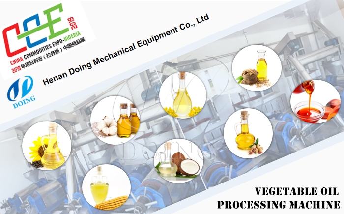 vegetable oil processing machine