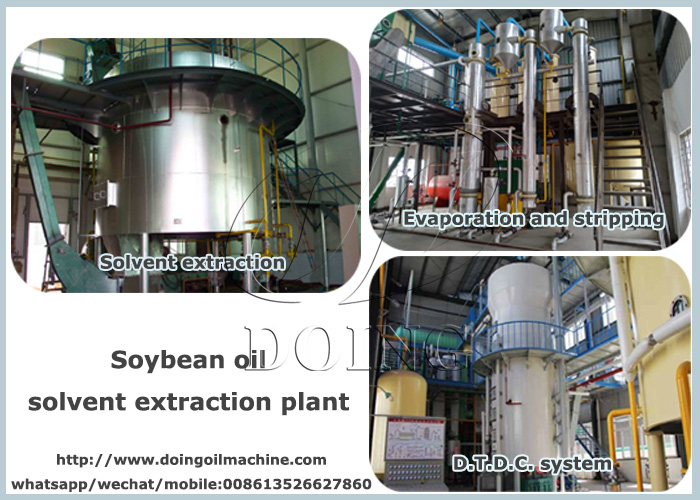 soybean oil solvent extraction machine