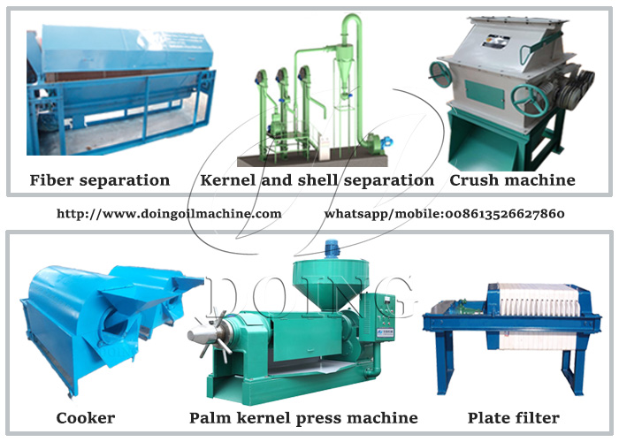 palm kernel process machine