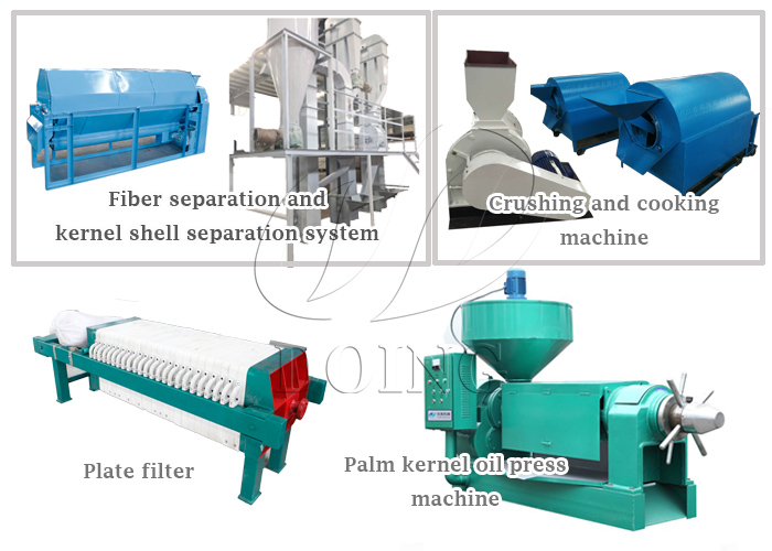 palm oil processing machine