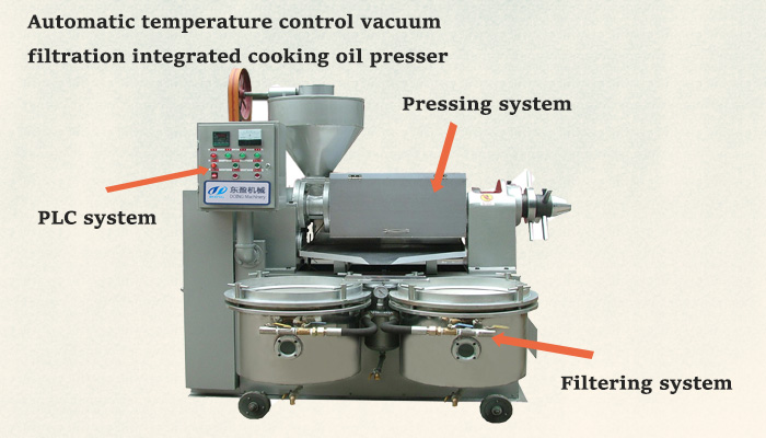 automatic cooking oil process machine